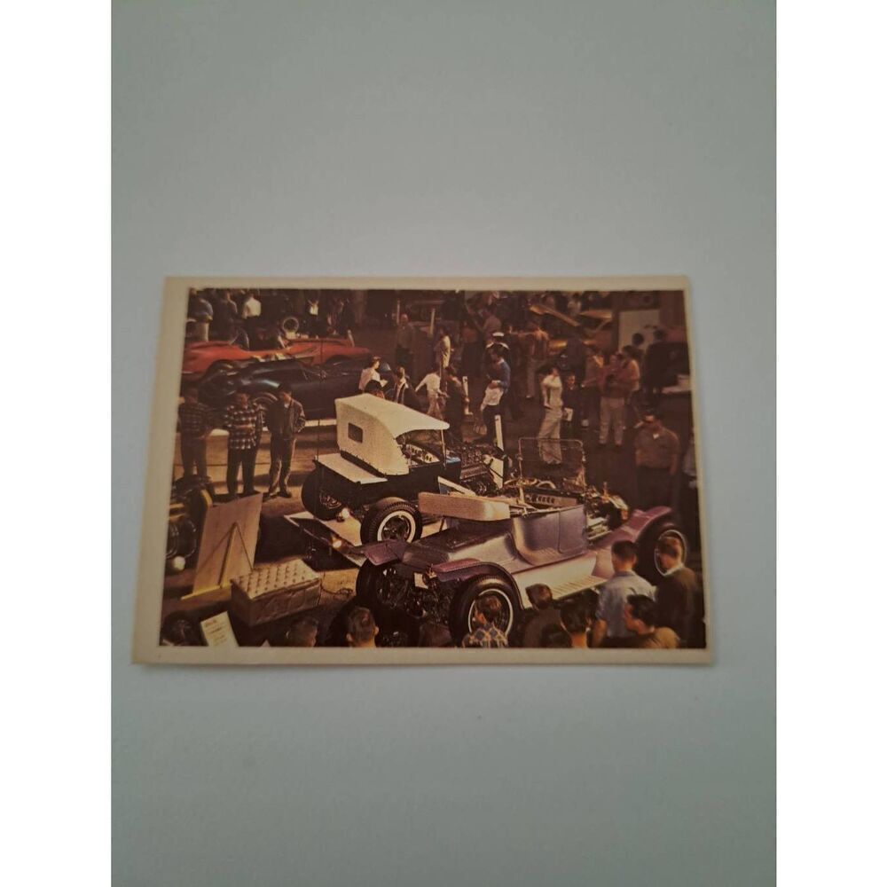 Vintage 1965 Hot Rod Magazine #48 Spec Sheet Trading Card The Oakland National